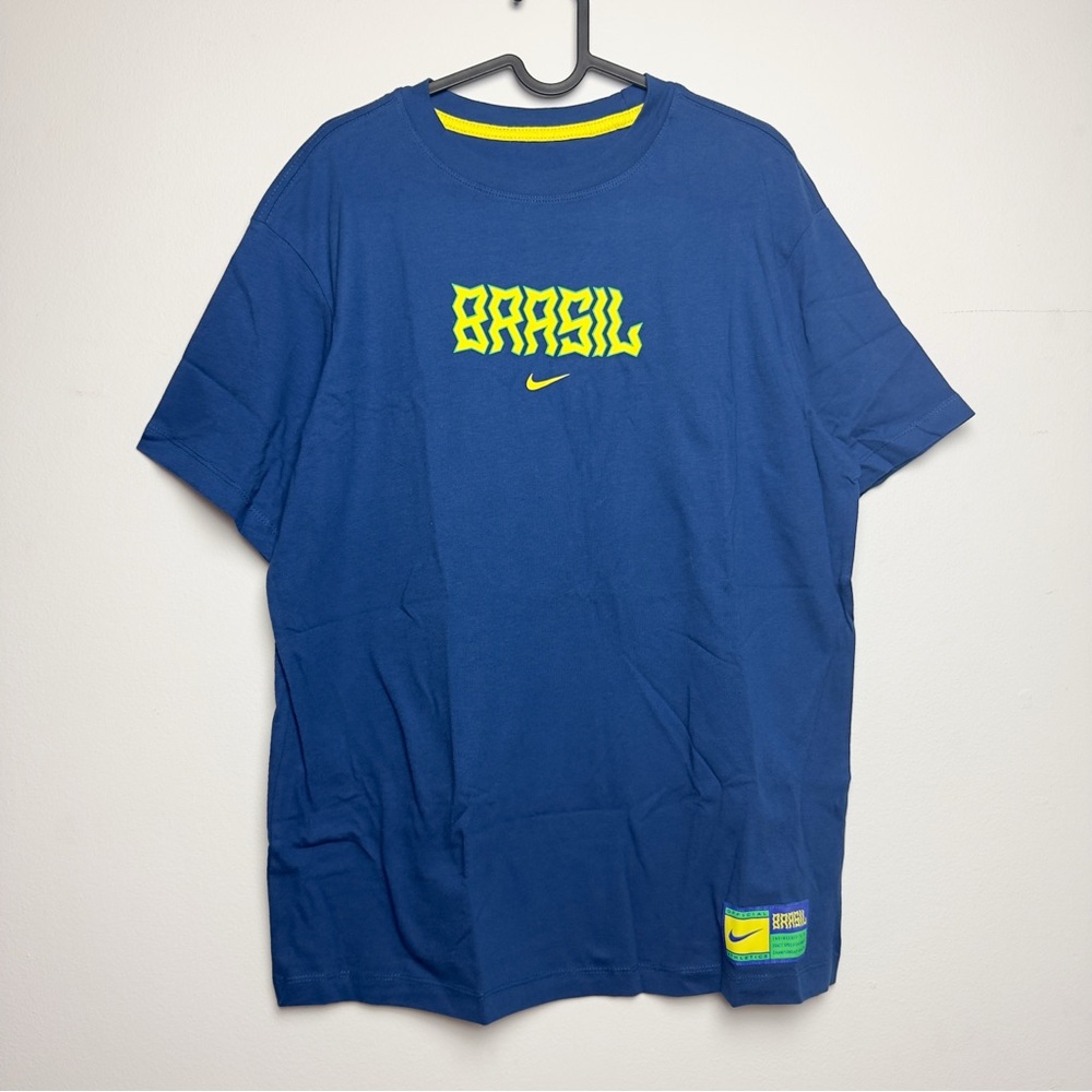 Nike Blue Brazil Graphic T-Shirt